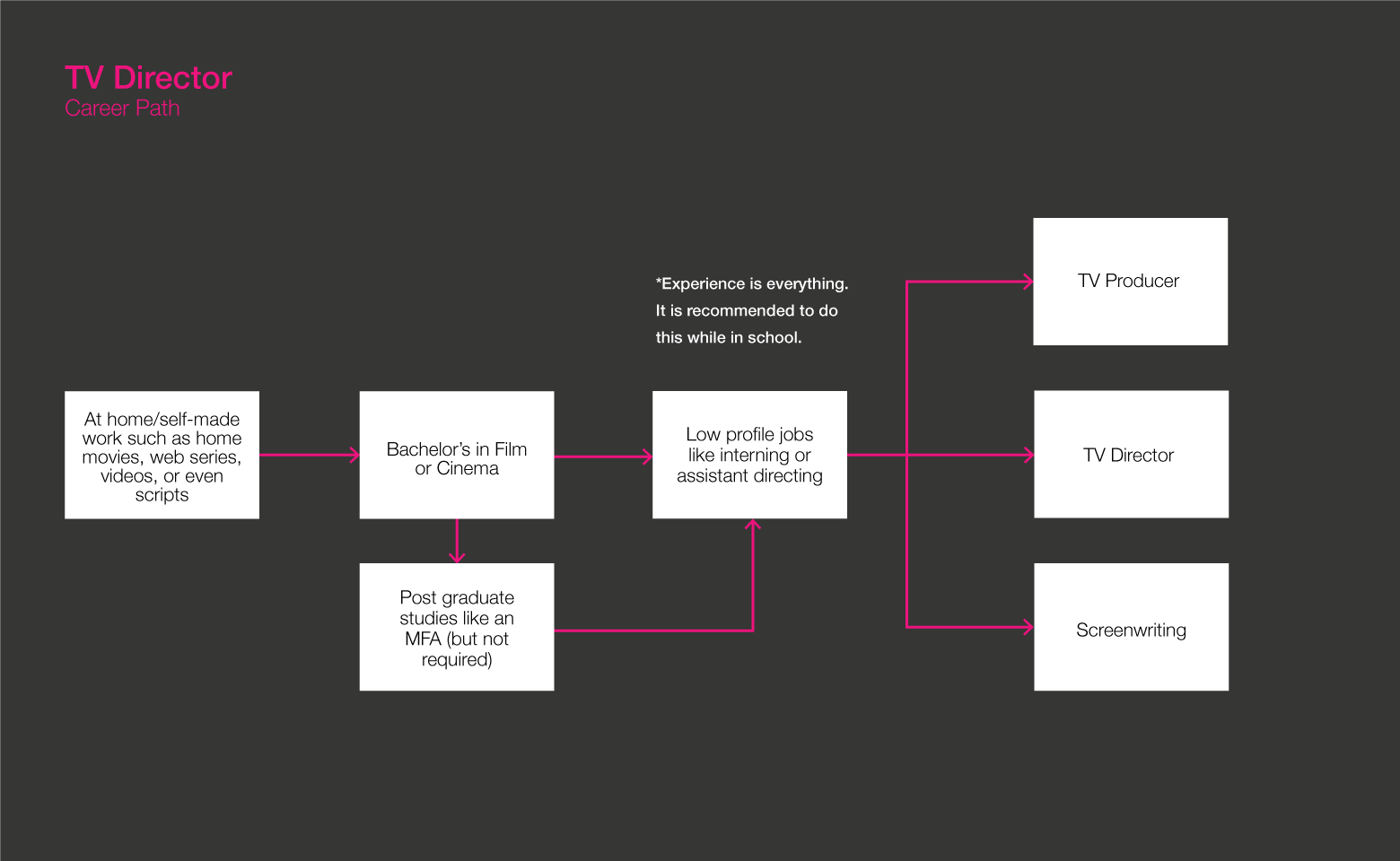 TV Director roadmap